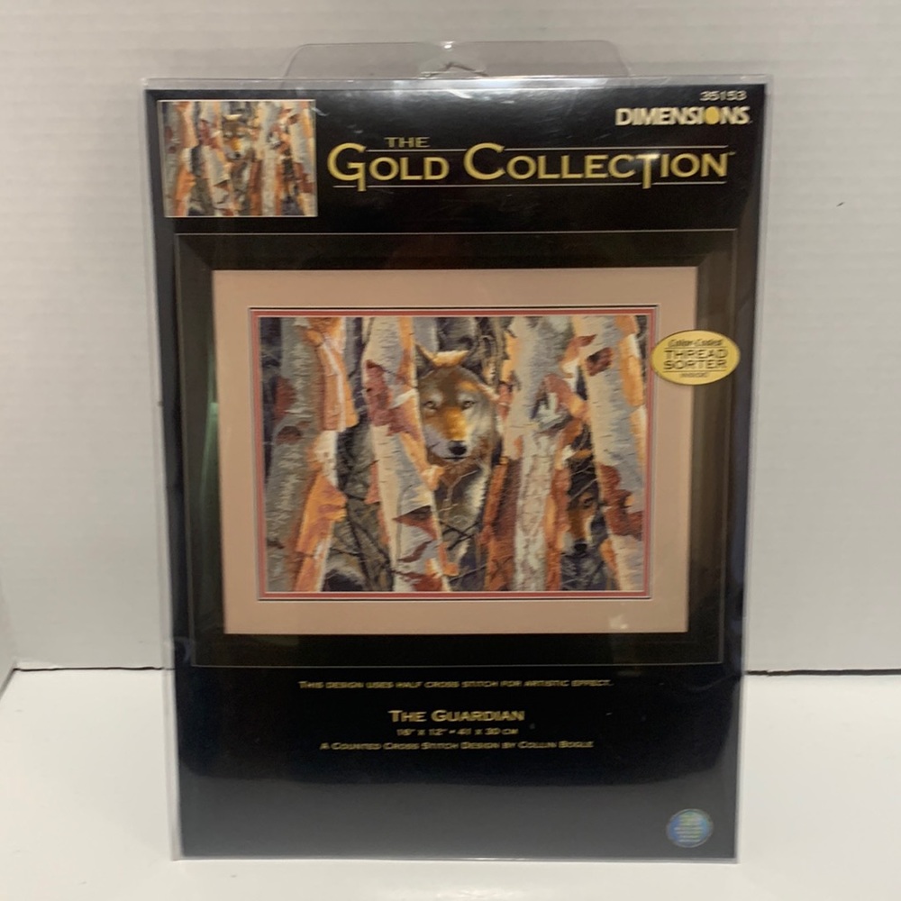 Dimensions The Gold Collection The Guardian Counted Cross Stitch by C. Bogle